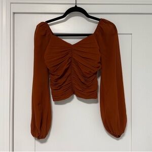 Abercrombie Cropped Blouse